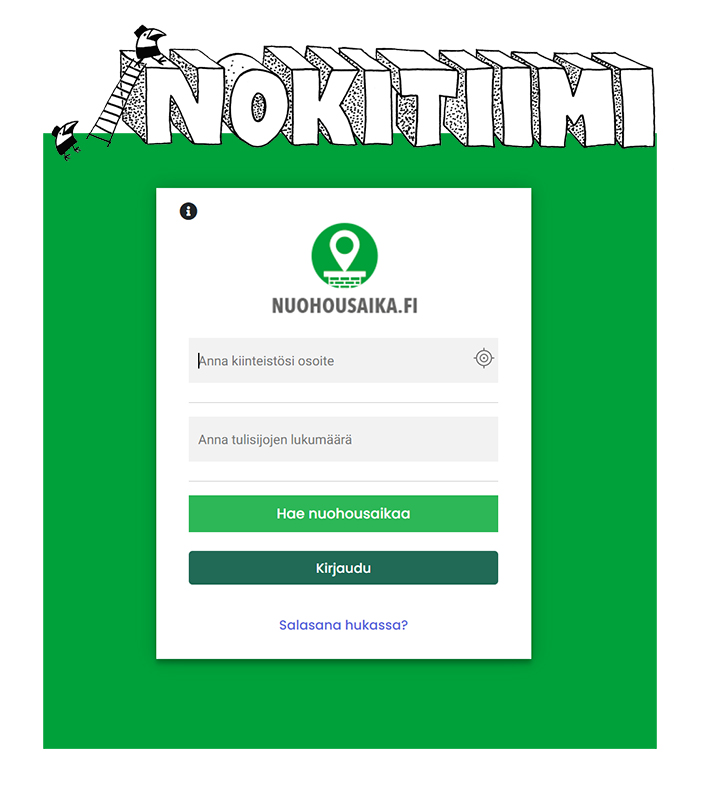 Varaa nuohousaika